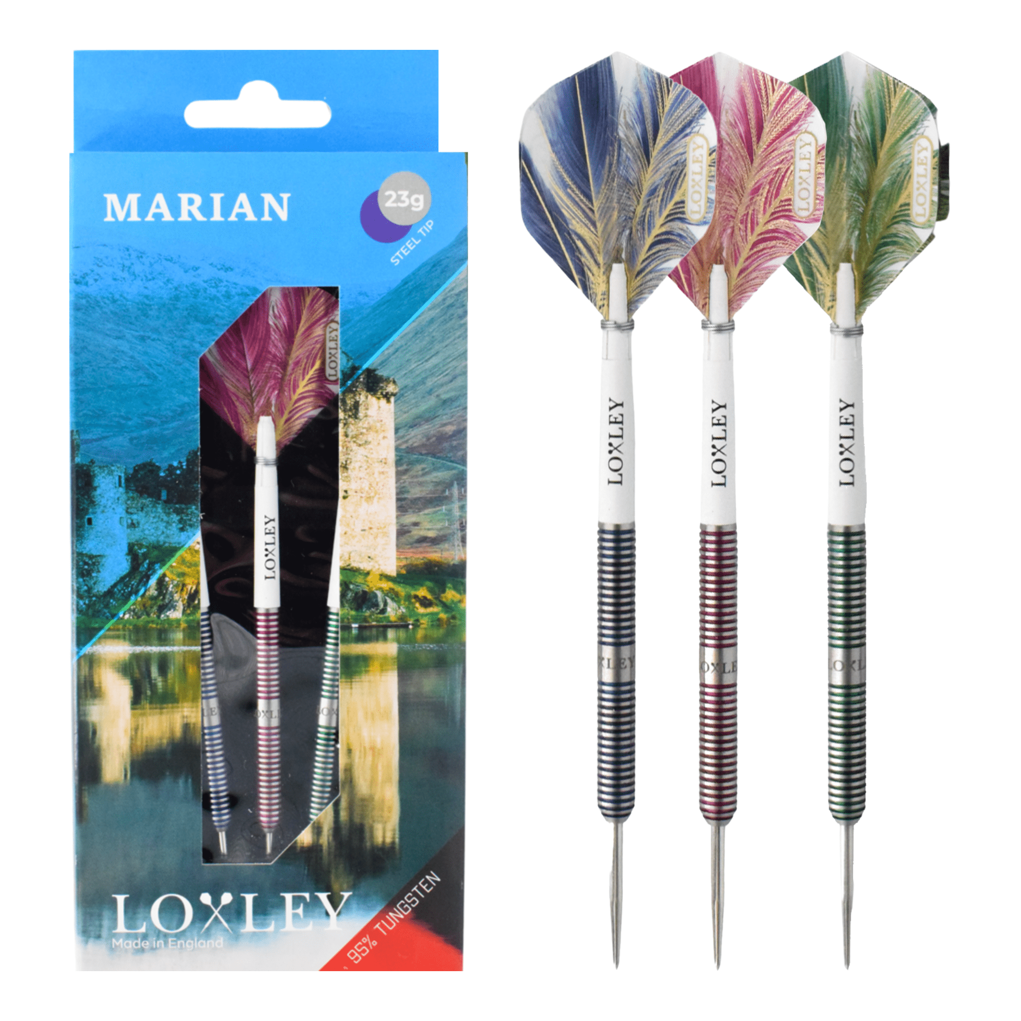 Marian - 95% Tungsten Steel Tip Darts