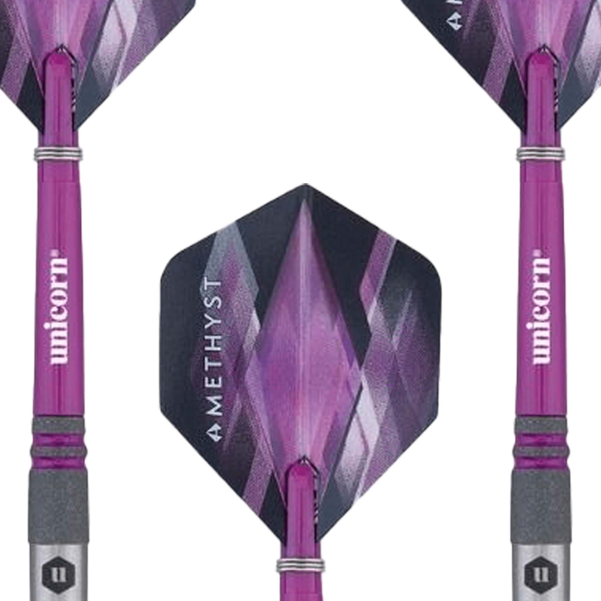 Amethyst 4 - 90% Tungsten Steel Tip Darts