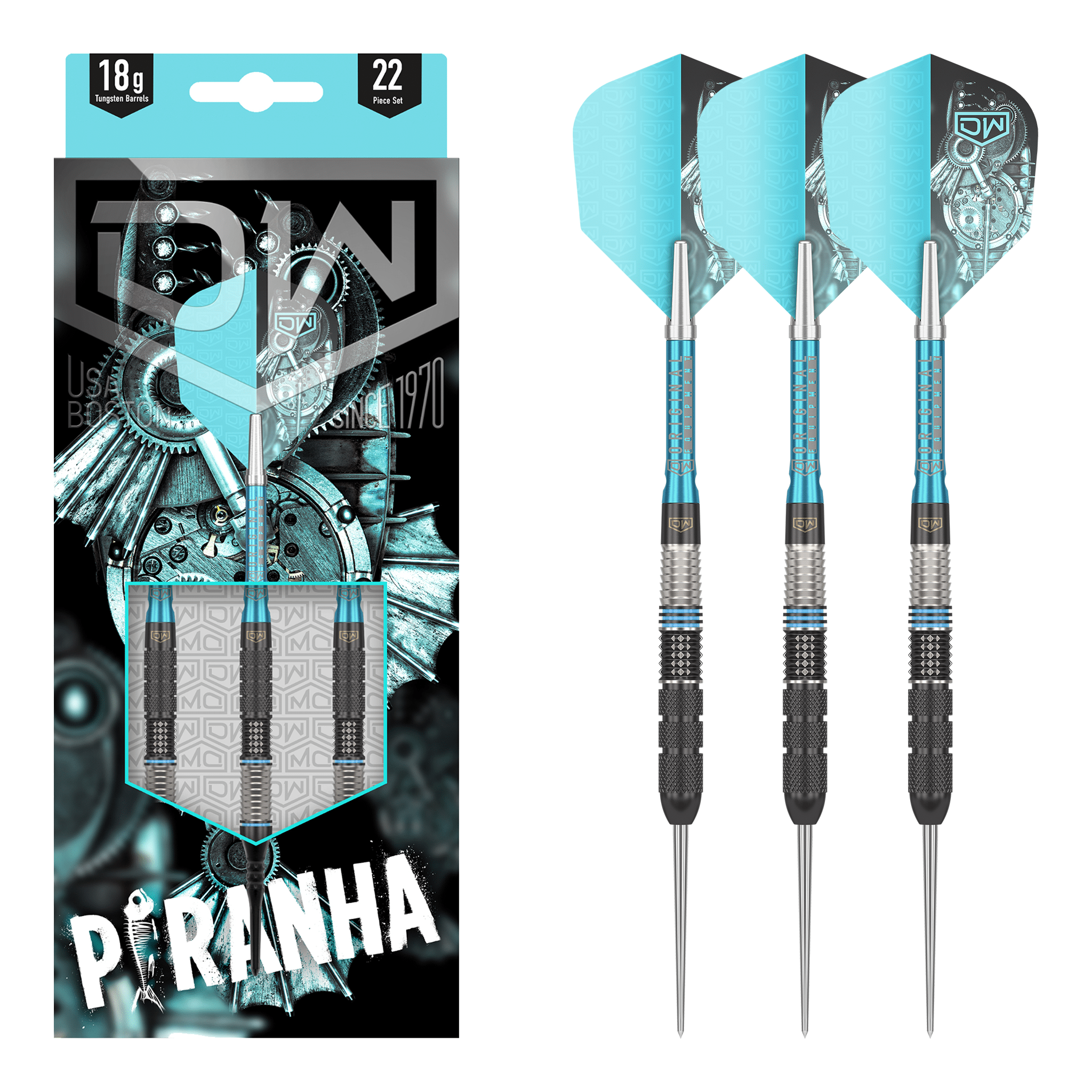 Piranha 01 - 90% Tungsten Steel Tip Darts