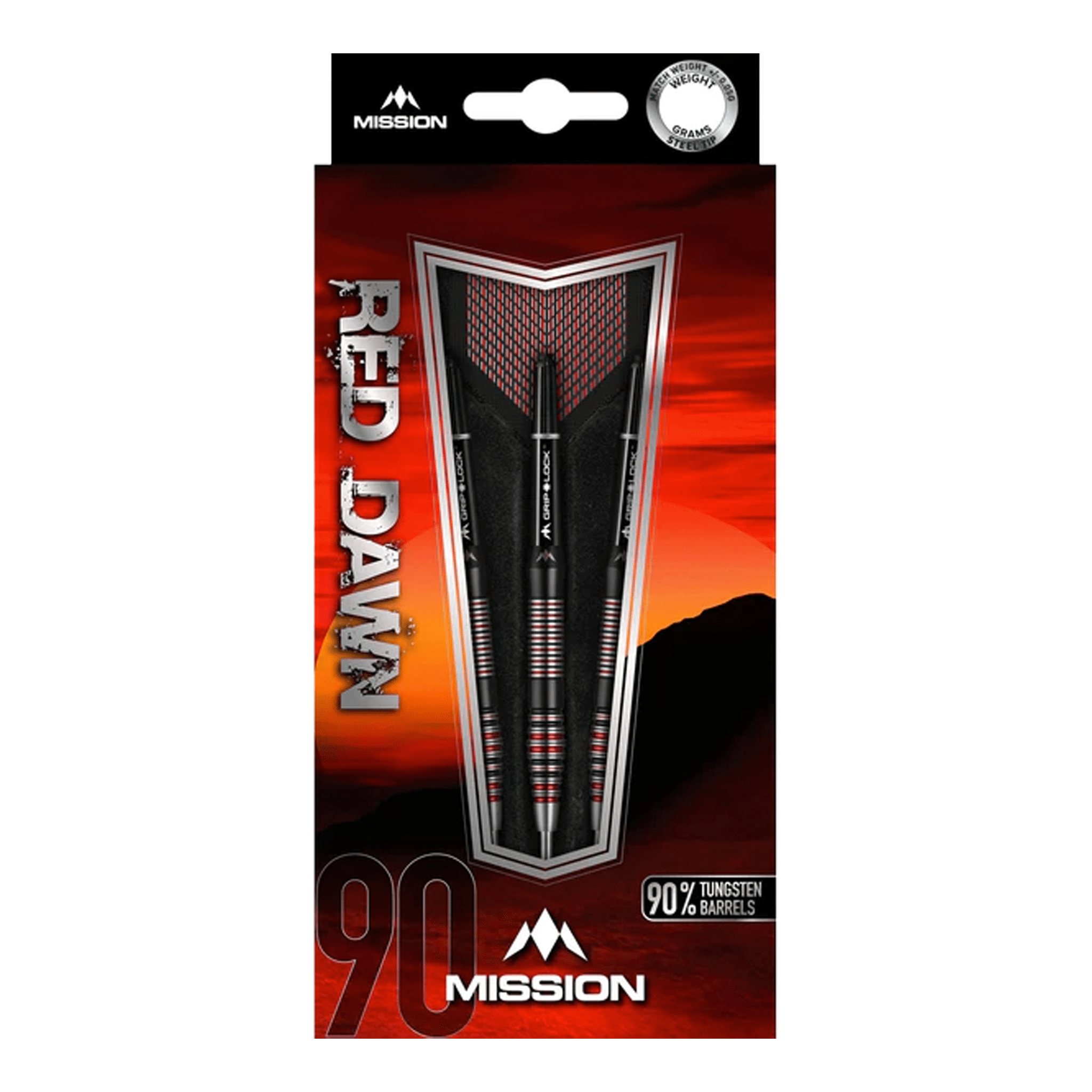 Red Dawn M4 - 90% Tungsten Steel Tip Darts