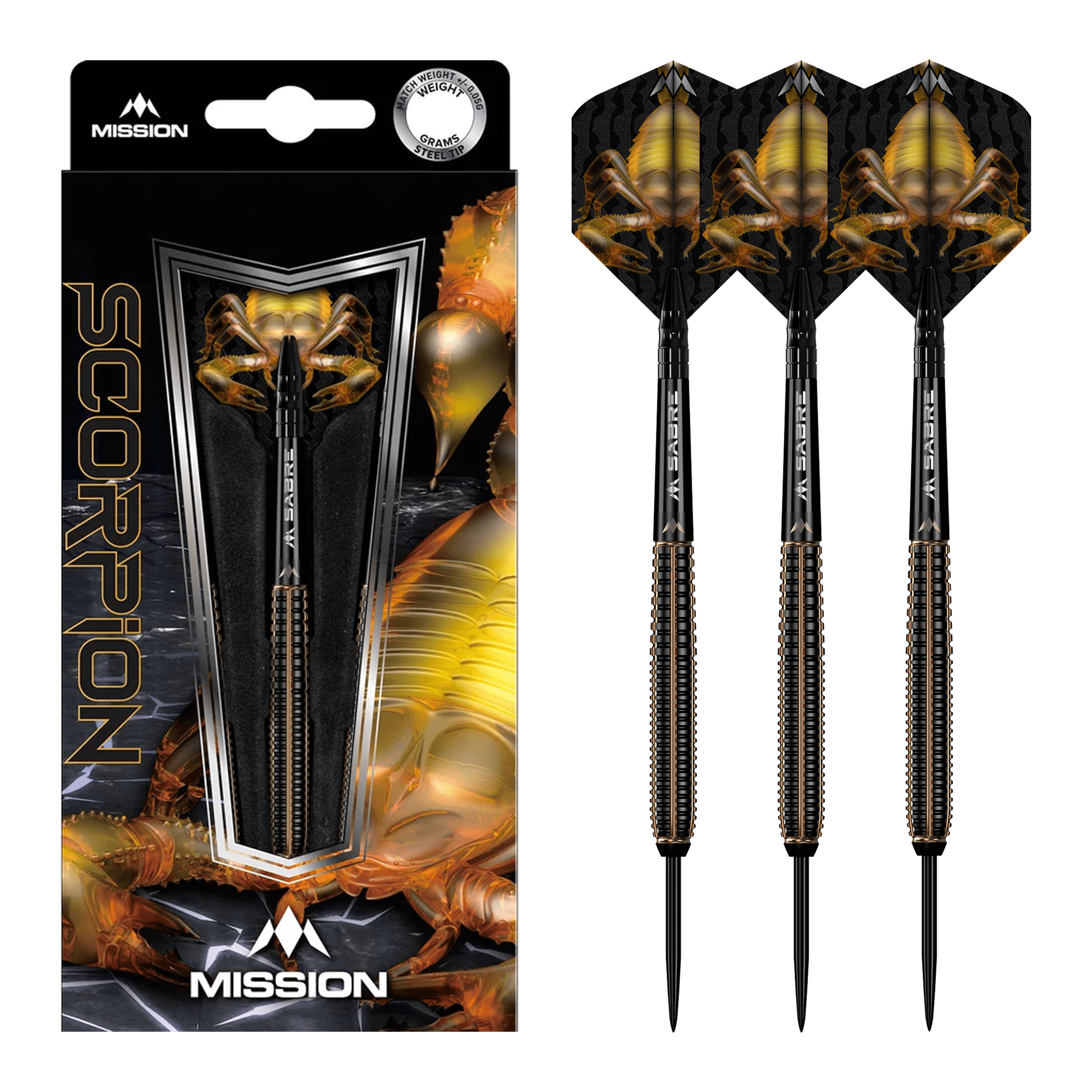 Scorpion - 90% Tungsten Steel Tip Darts