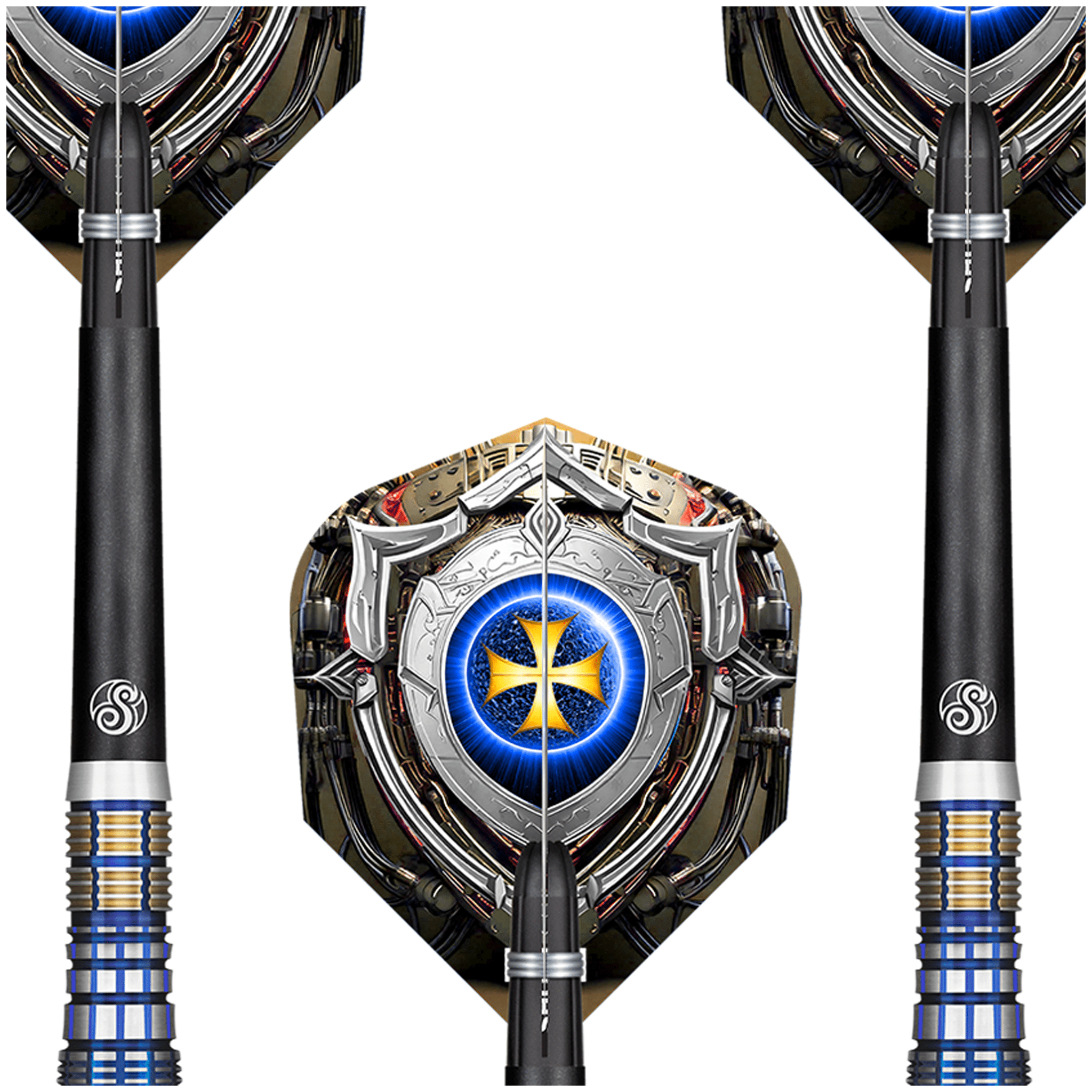Future Knights Darkstar - 90% Tungsten Steel Tip Darts