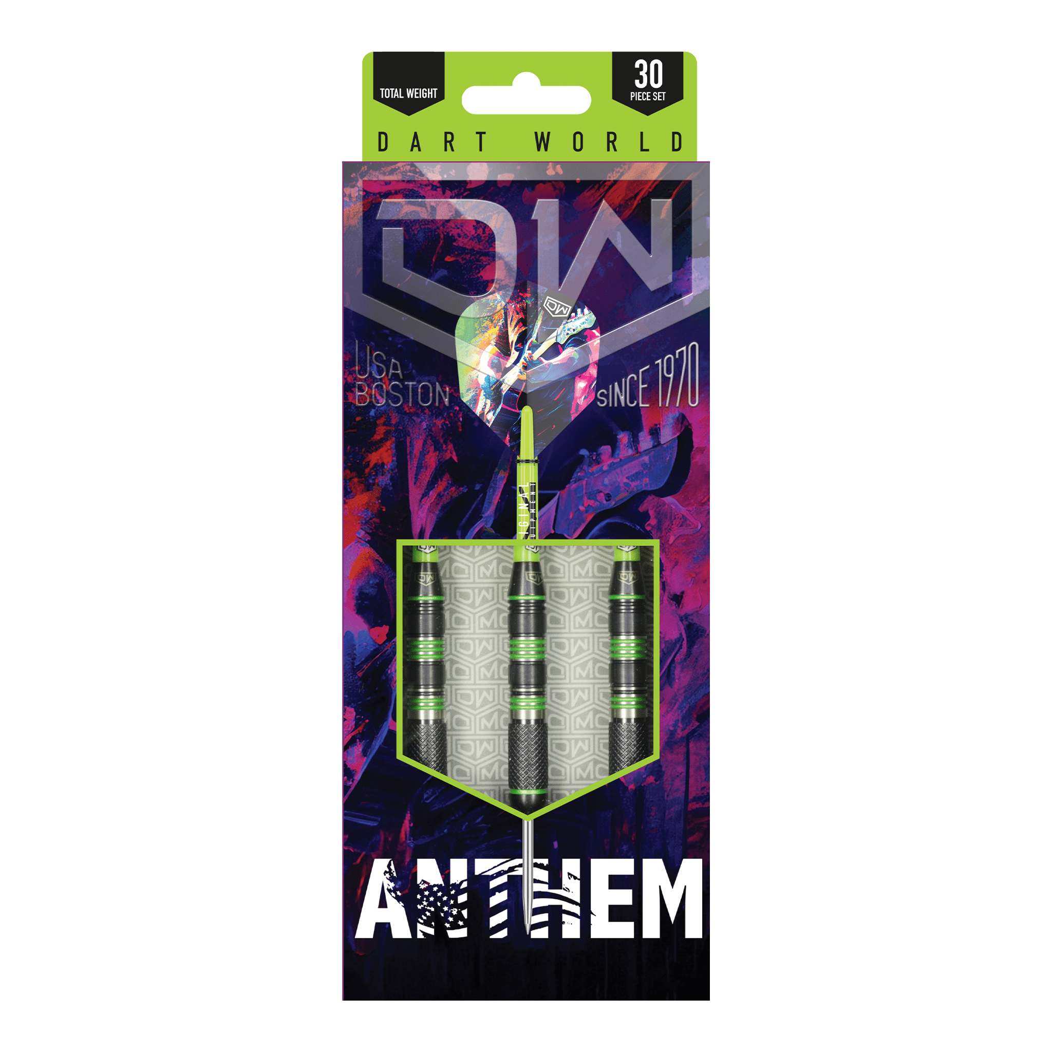 Anthem - Stainless Steel Barrel Steel Tip Darts