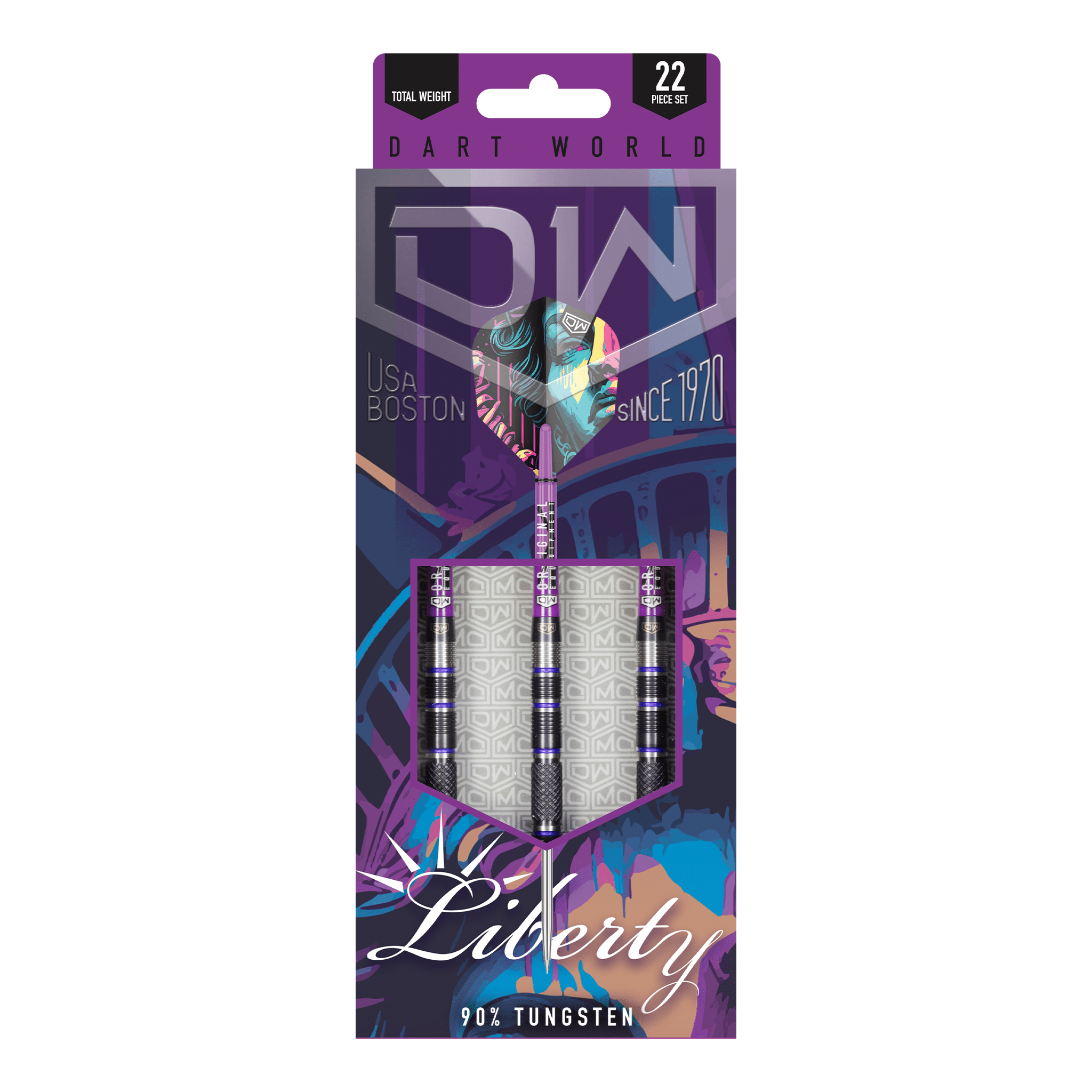 Liberty - 90% Tungsten Steel Tip Darts
