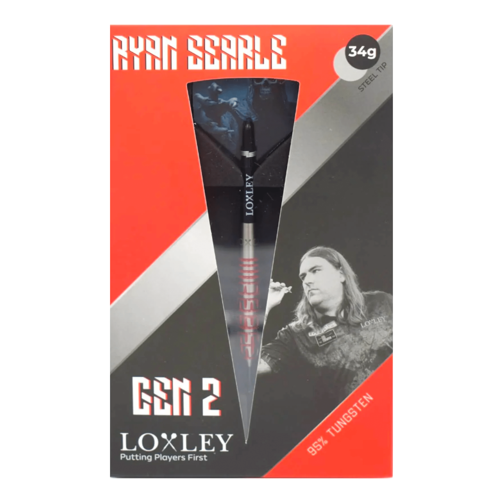 Ryan Searle G2 - 95% Tungsten Steel Tip Darts