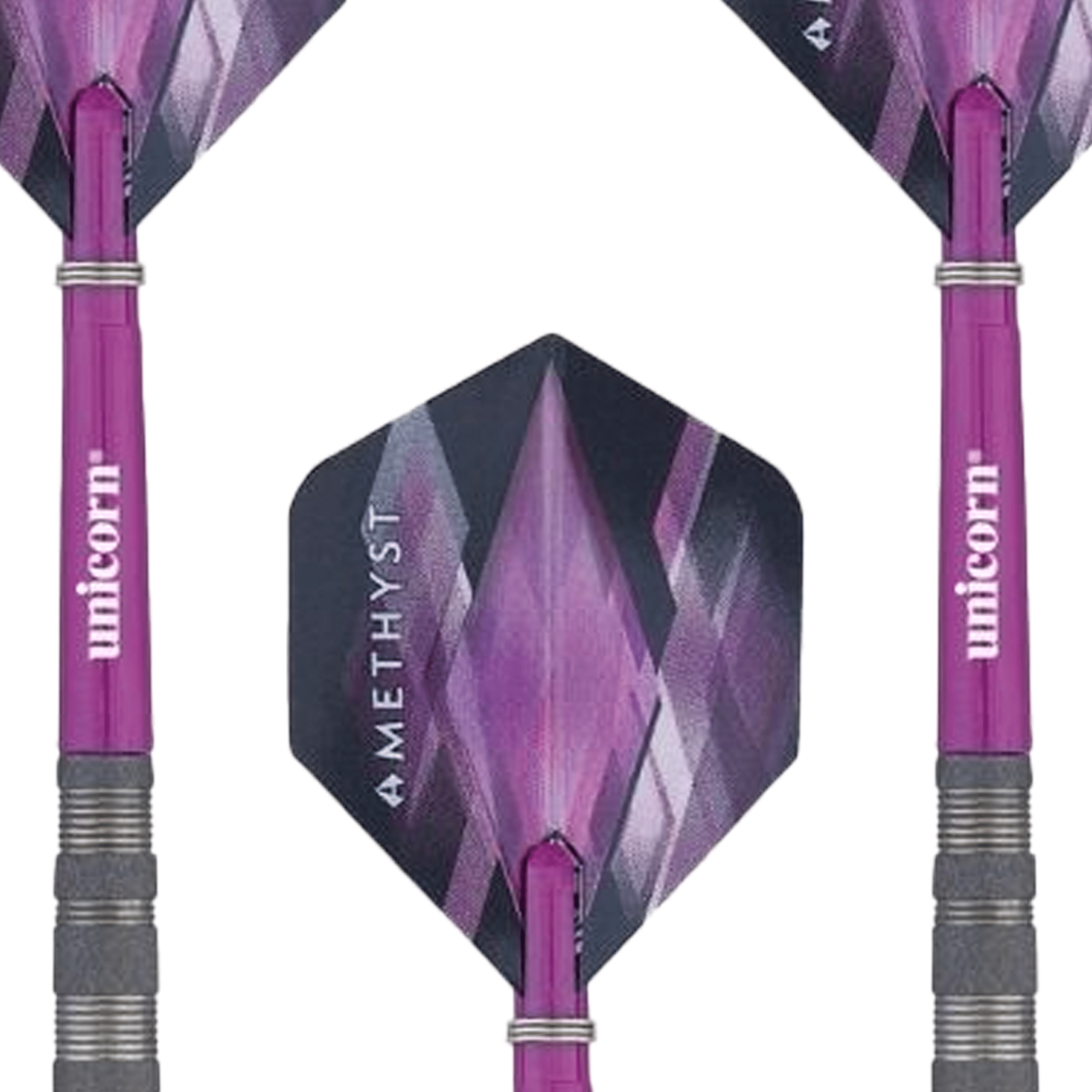 Amethyst 2 - 90% Tungsten Steel Tip Darts