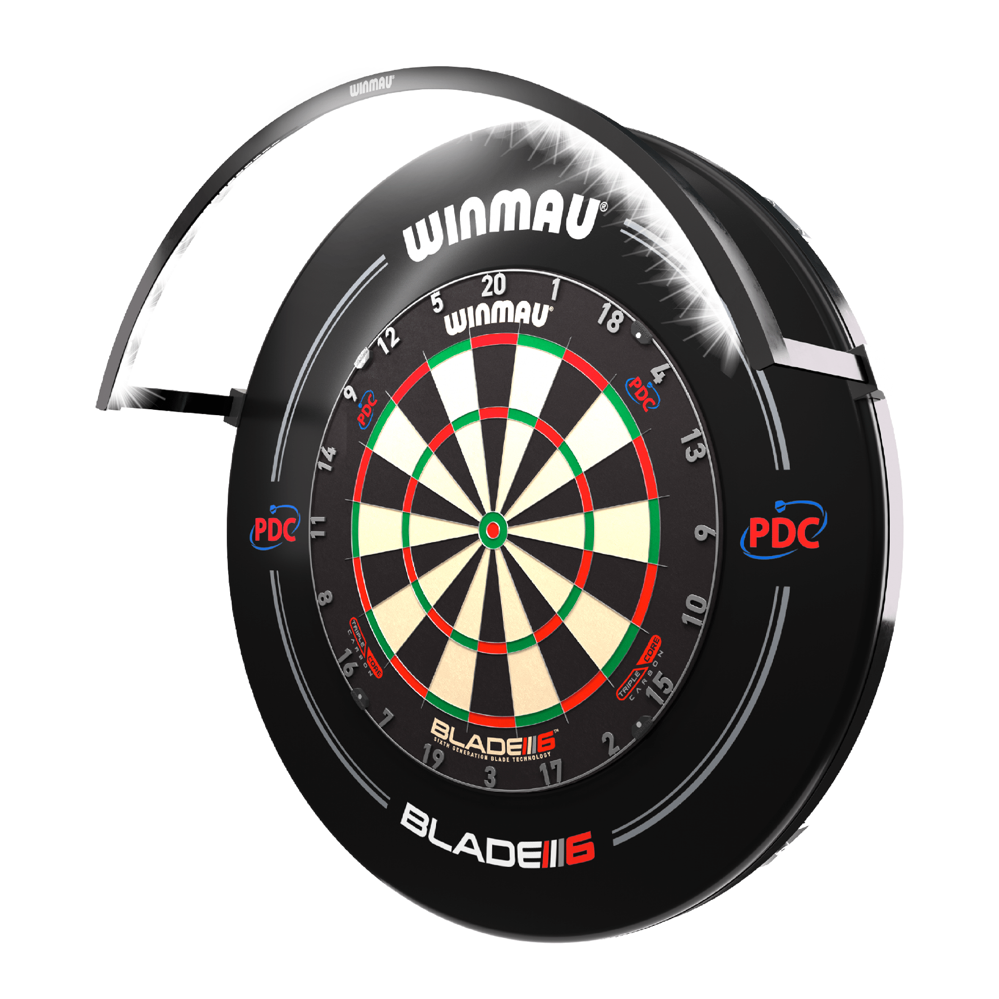 Wispa Sound Reduction System & Dartboard Light Bundle
