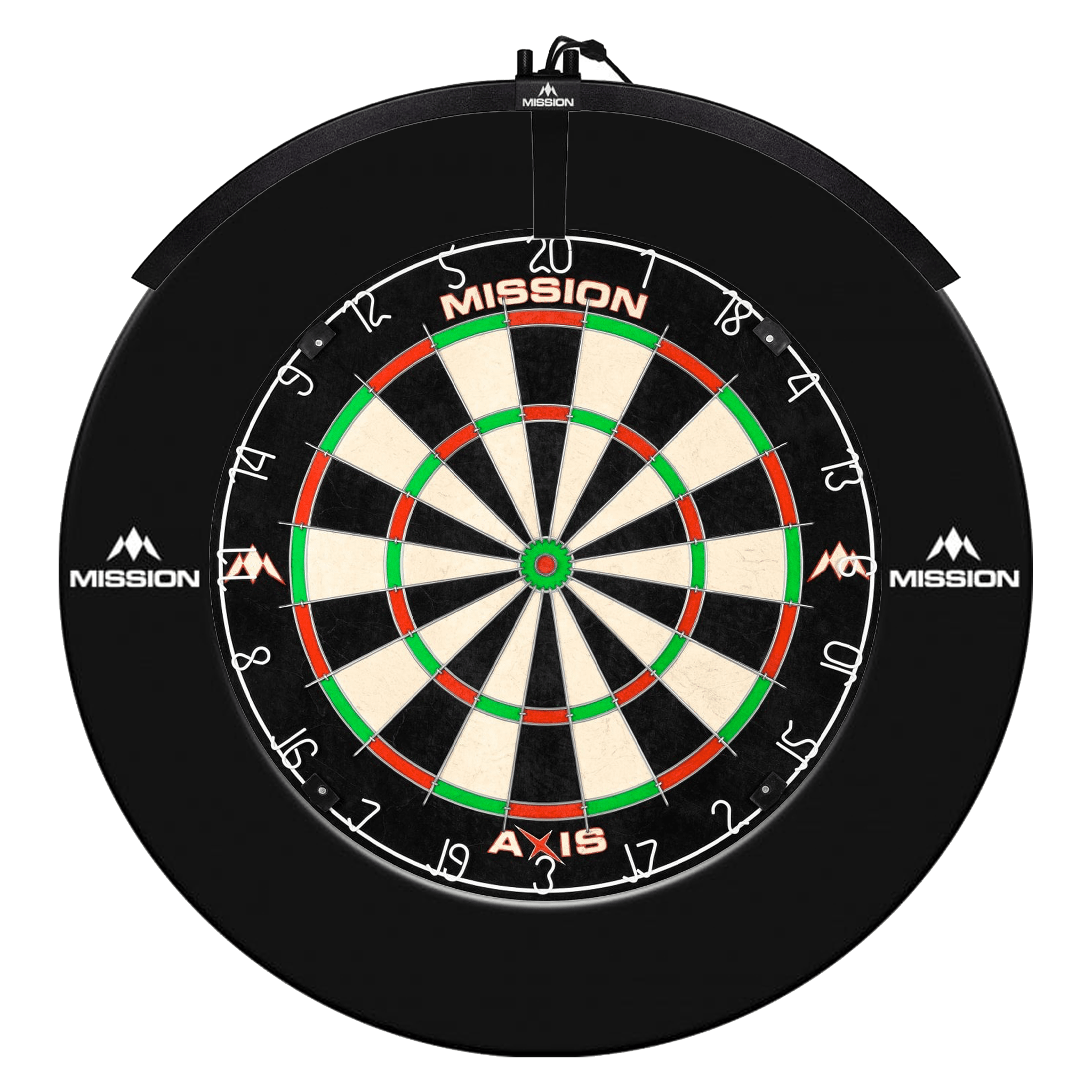 Axis Dartboard, Surround & Light Bundle