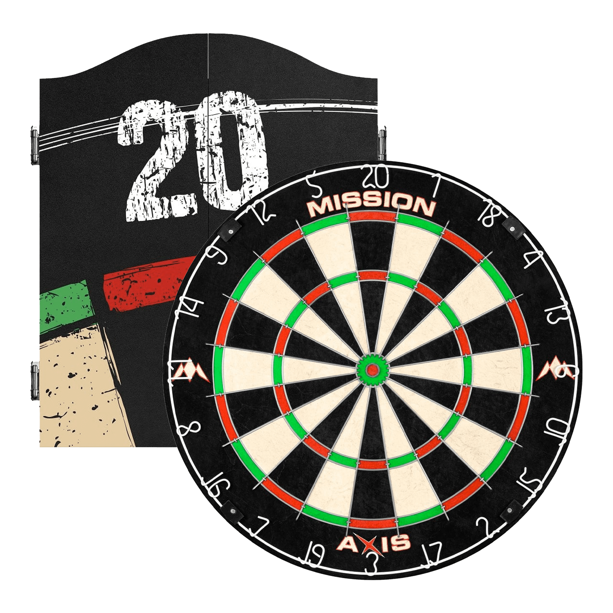 Axis Dartboard & Cabinet Bundle