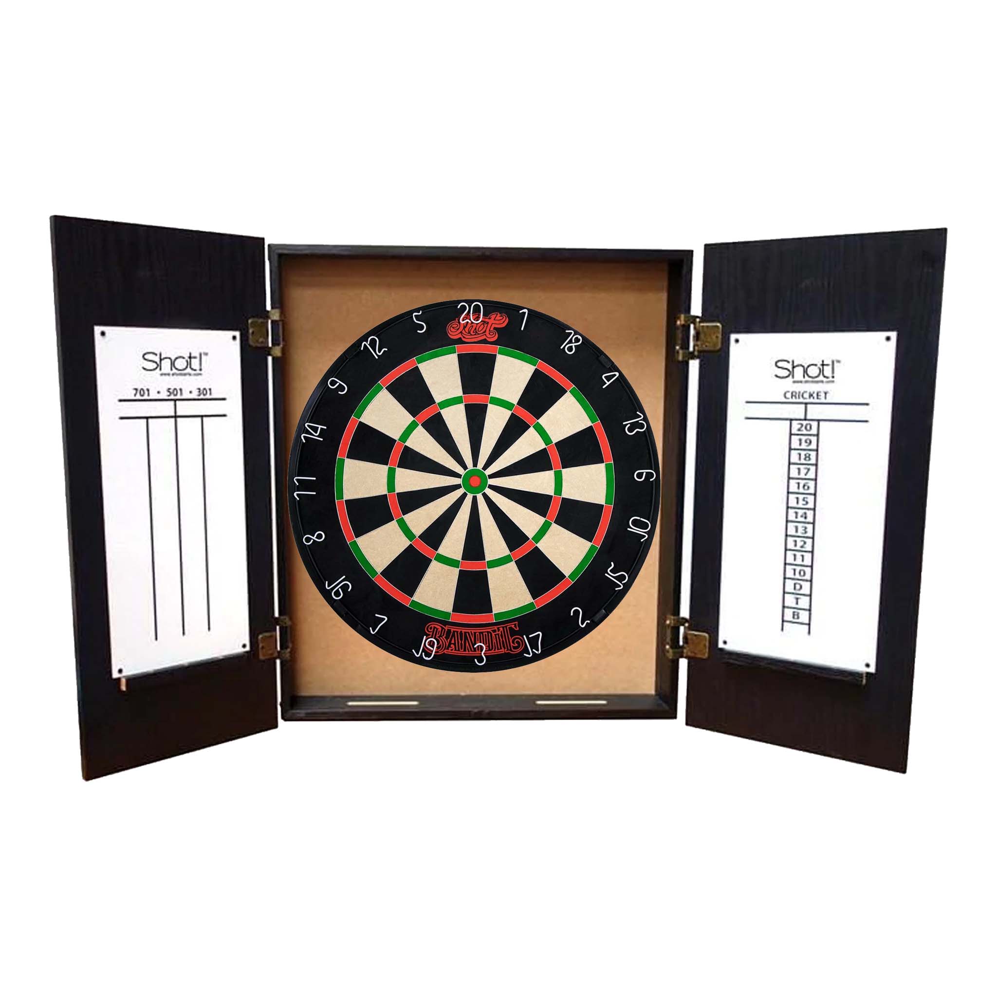 Bandit Dartboard & Quantum Cabinet Bundle