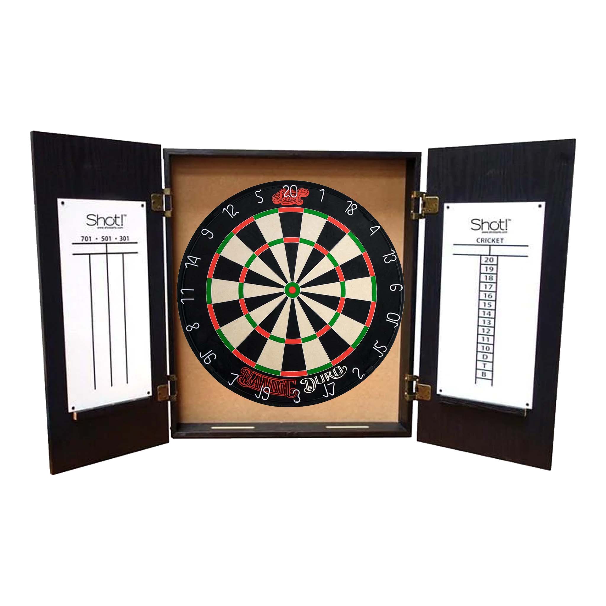 Bandit Dartboard & Quantum Cabinet Bundle