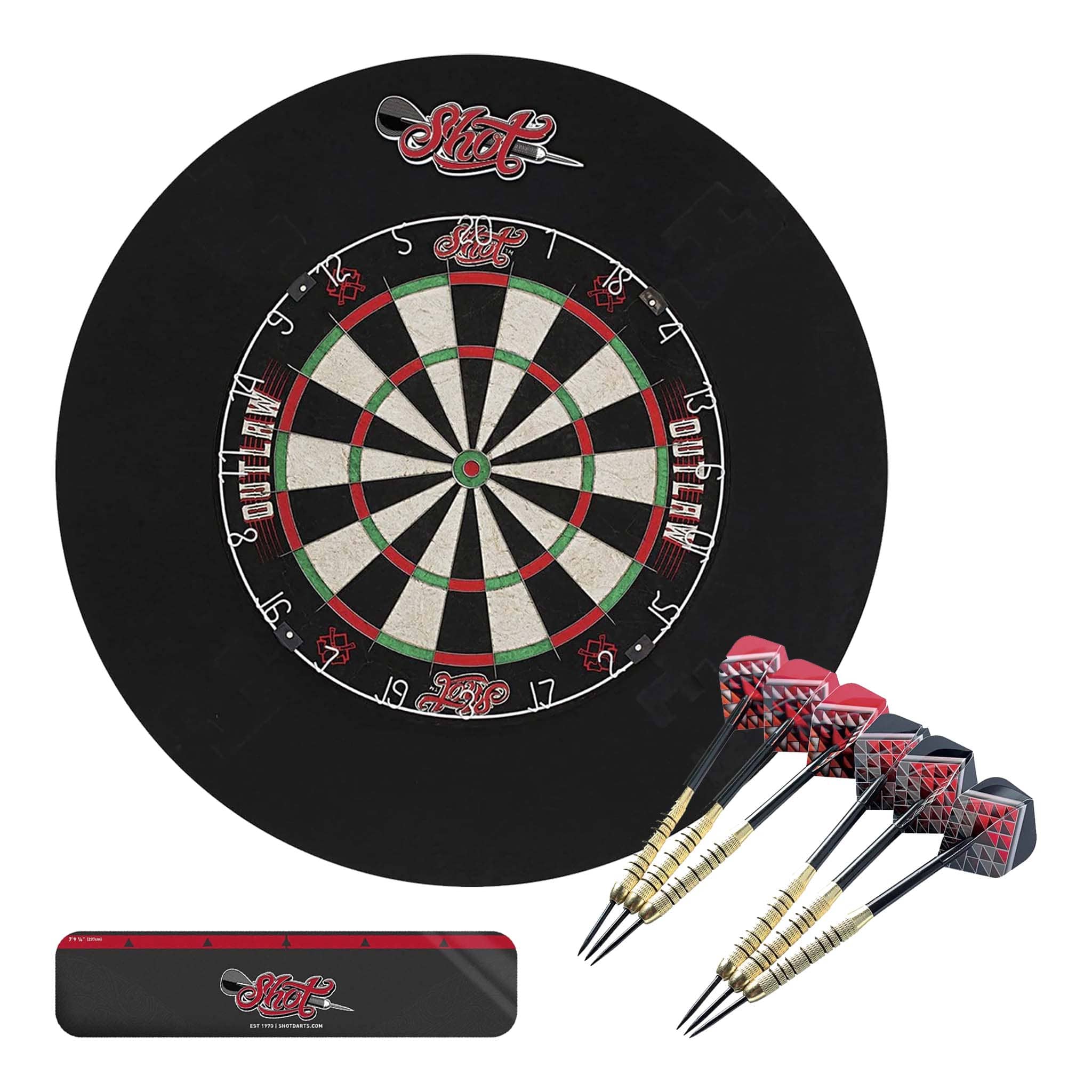 Outlaw Tournament - Complete Darts Set