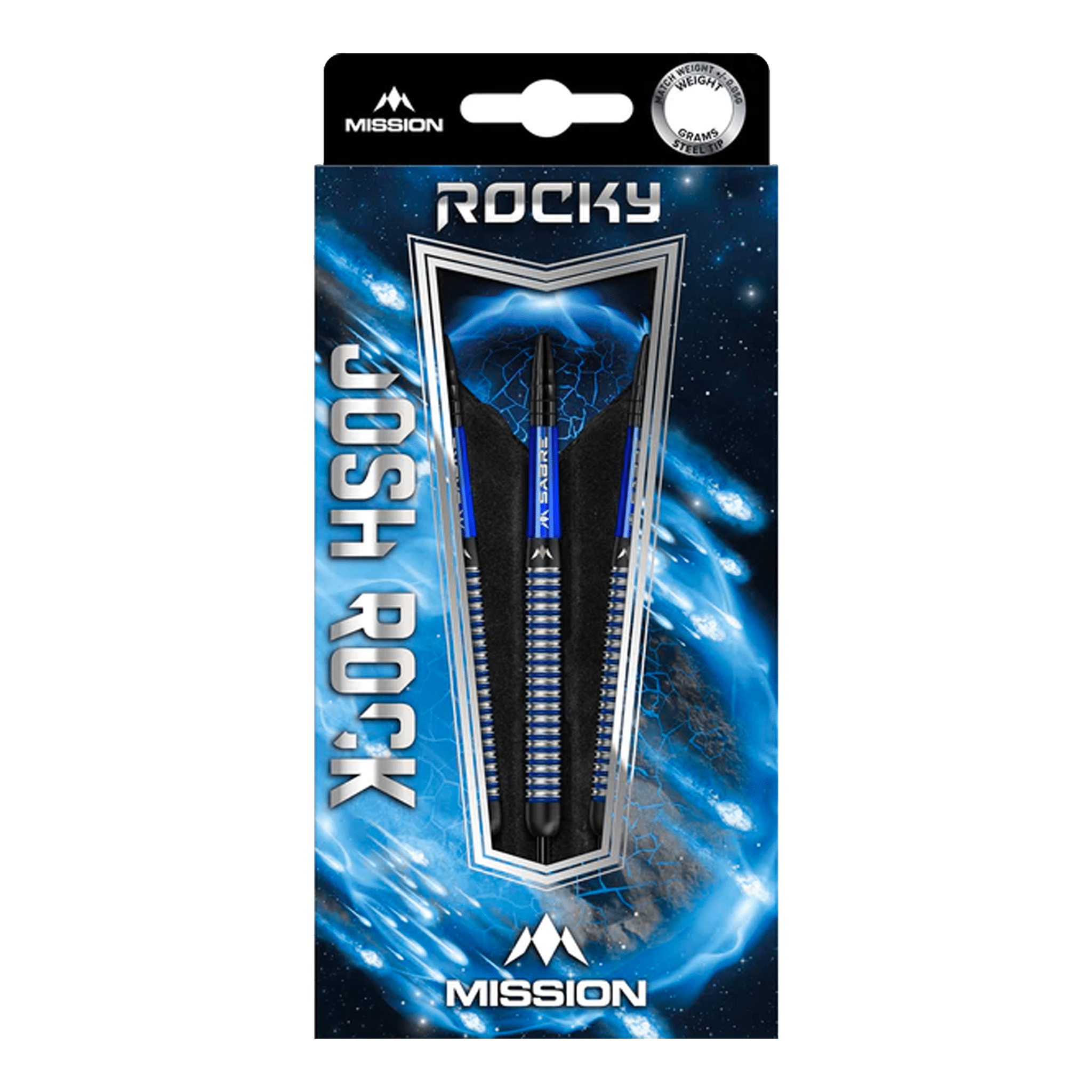Josh Rock - 95% Tungsten Steel Tip Darts