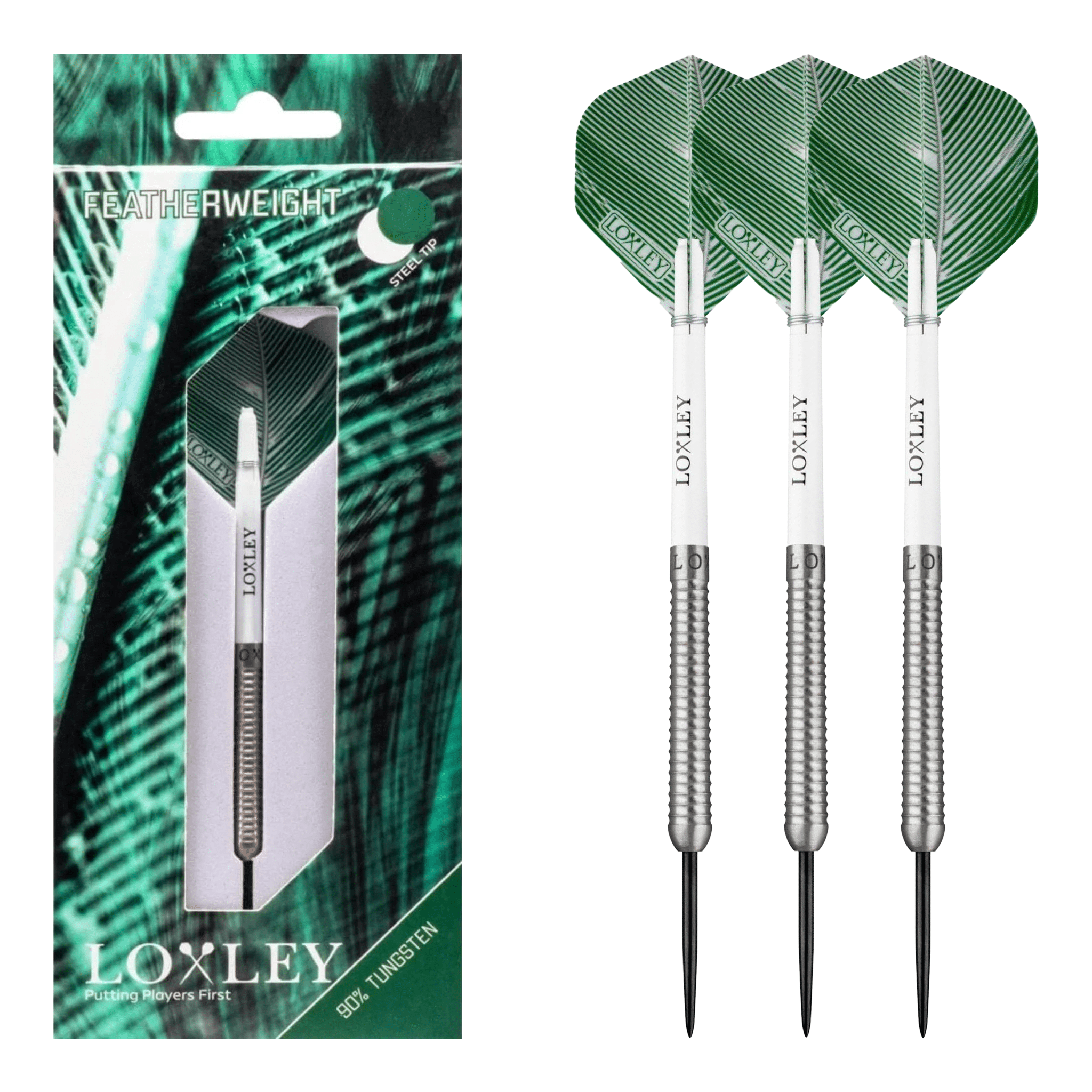 Featherweight 19 - 90% Tungsten Steel Tip Darts