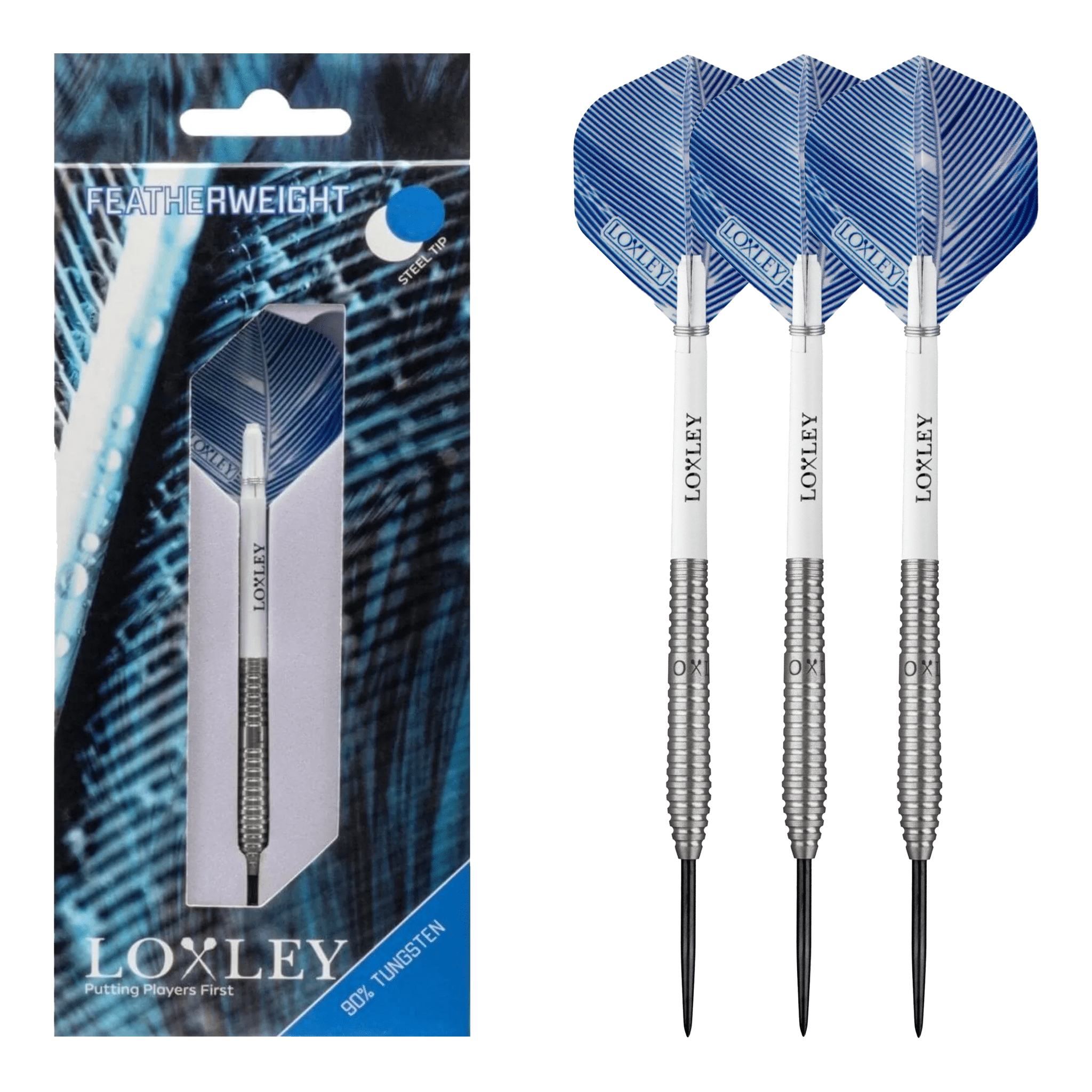 Featherweight 18 - 90% Tungsten Steel Tip Darts