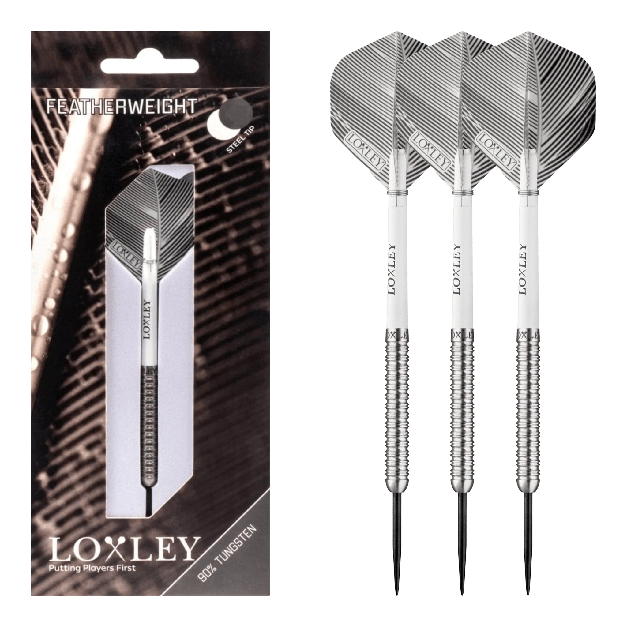 Featherweight 16 - 90% Tungsten Steel Tip Darts