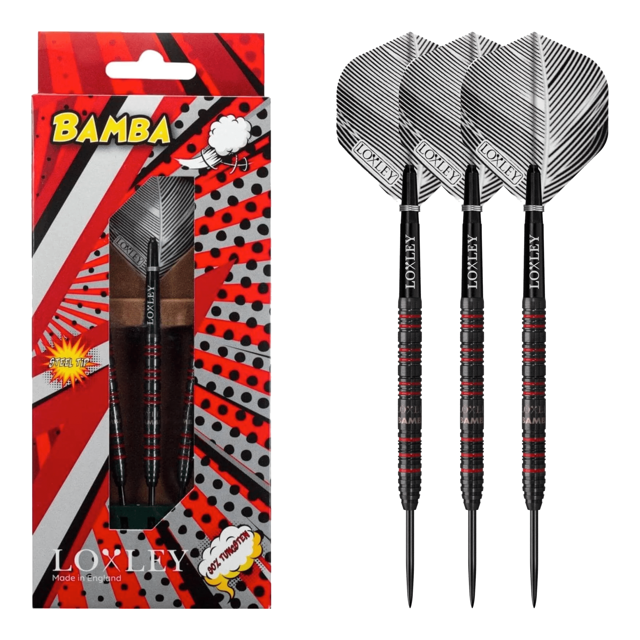 Bamba - 90% Tungsten Steel Tip Darts