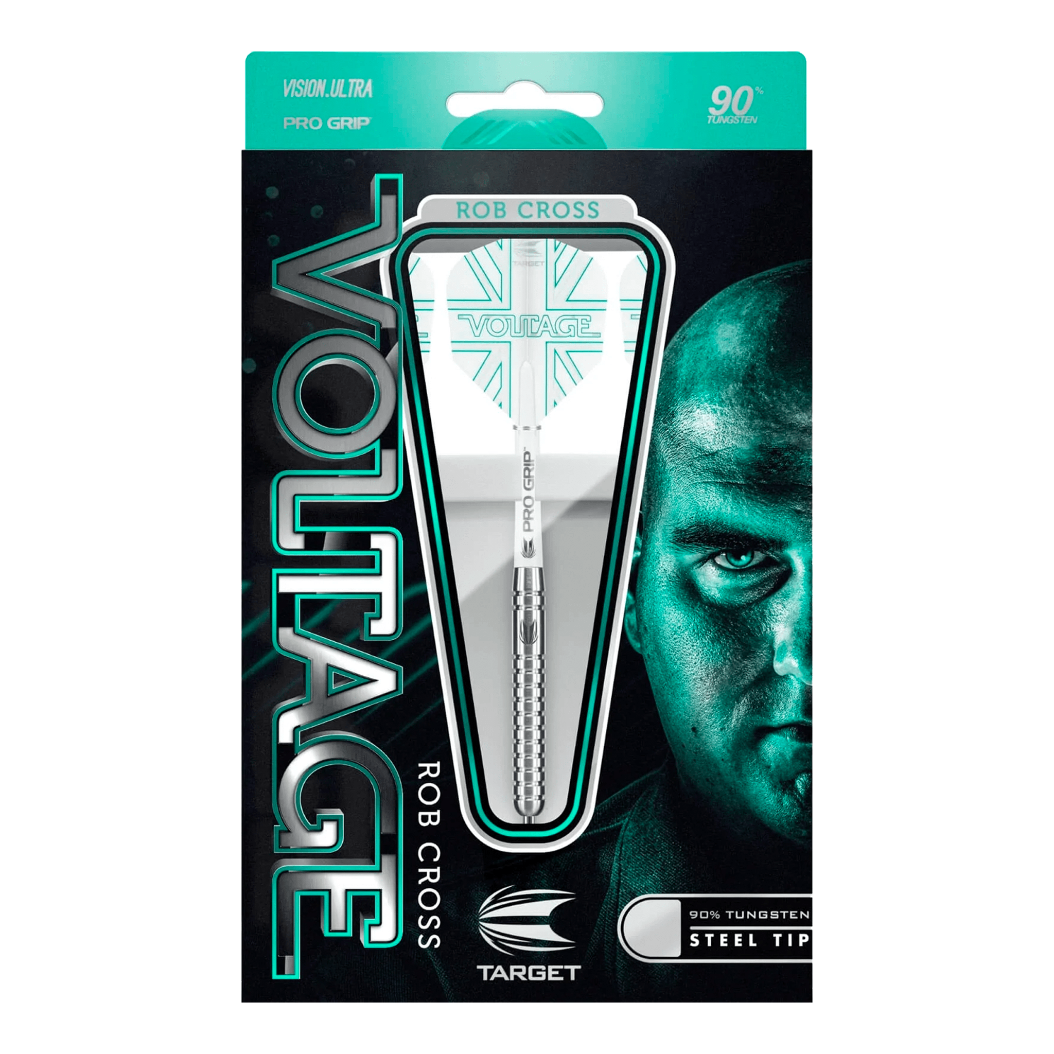 Rob Cross Gen 1 Voltage - 90% Tungsten Steel Tip Darts