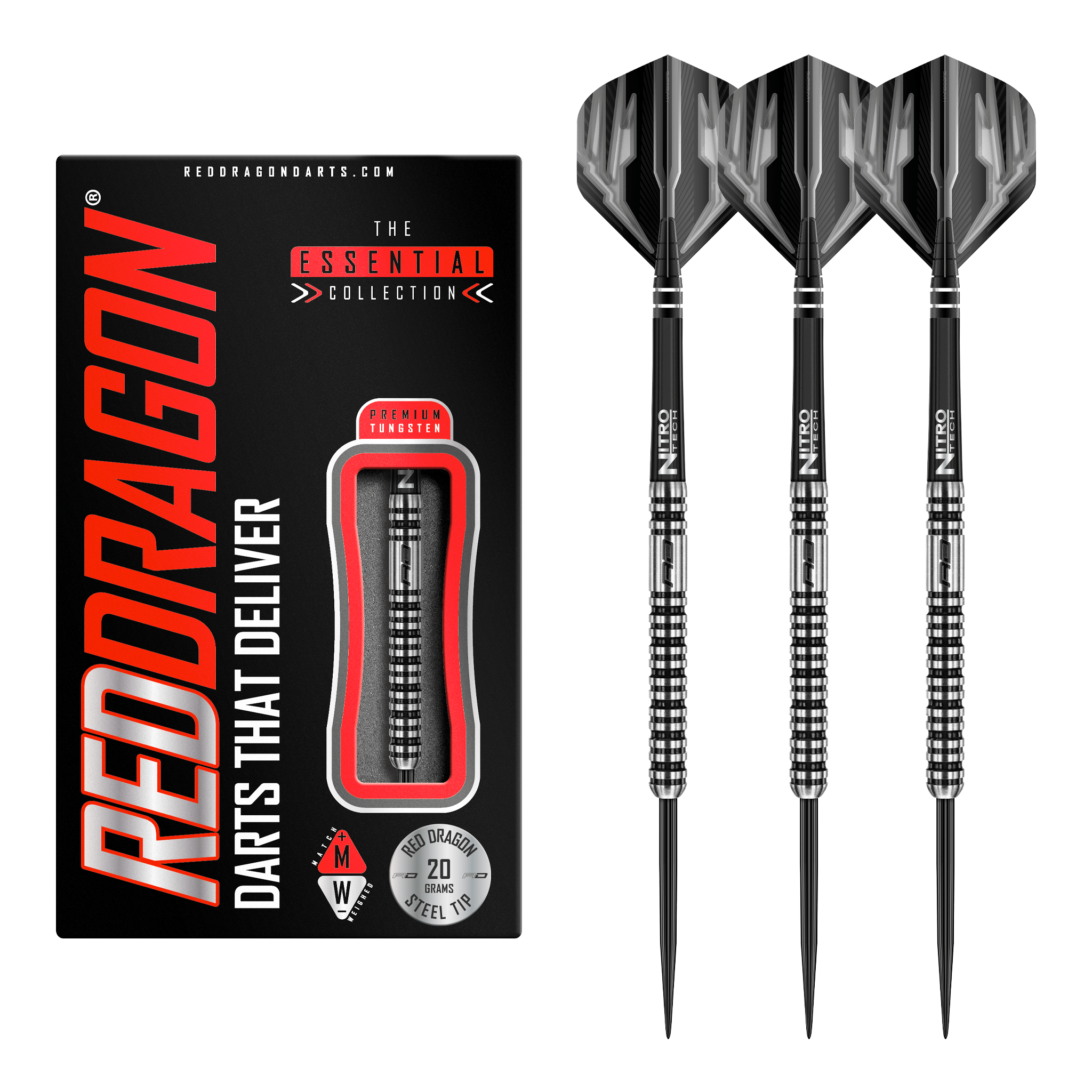 Dragonfly 3 - 95% Tungsten Steel Tip Darts