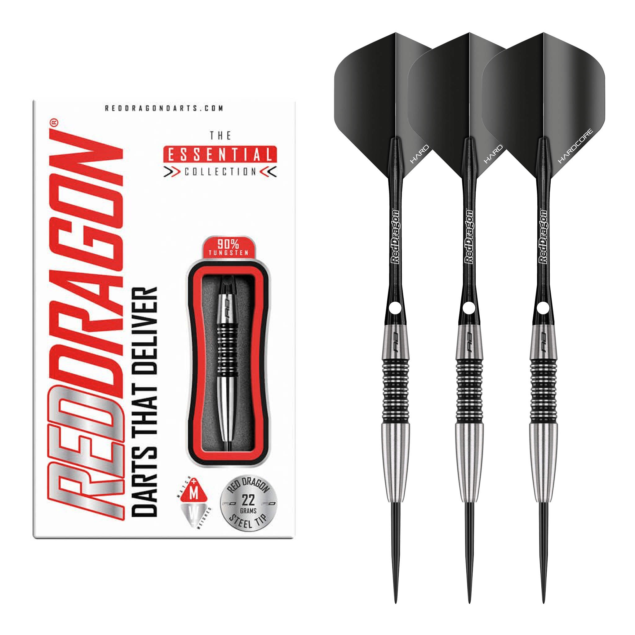Fusion 1 - 90% Tungsten Steel Tip Darts
