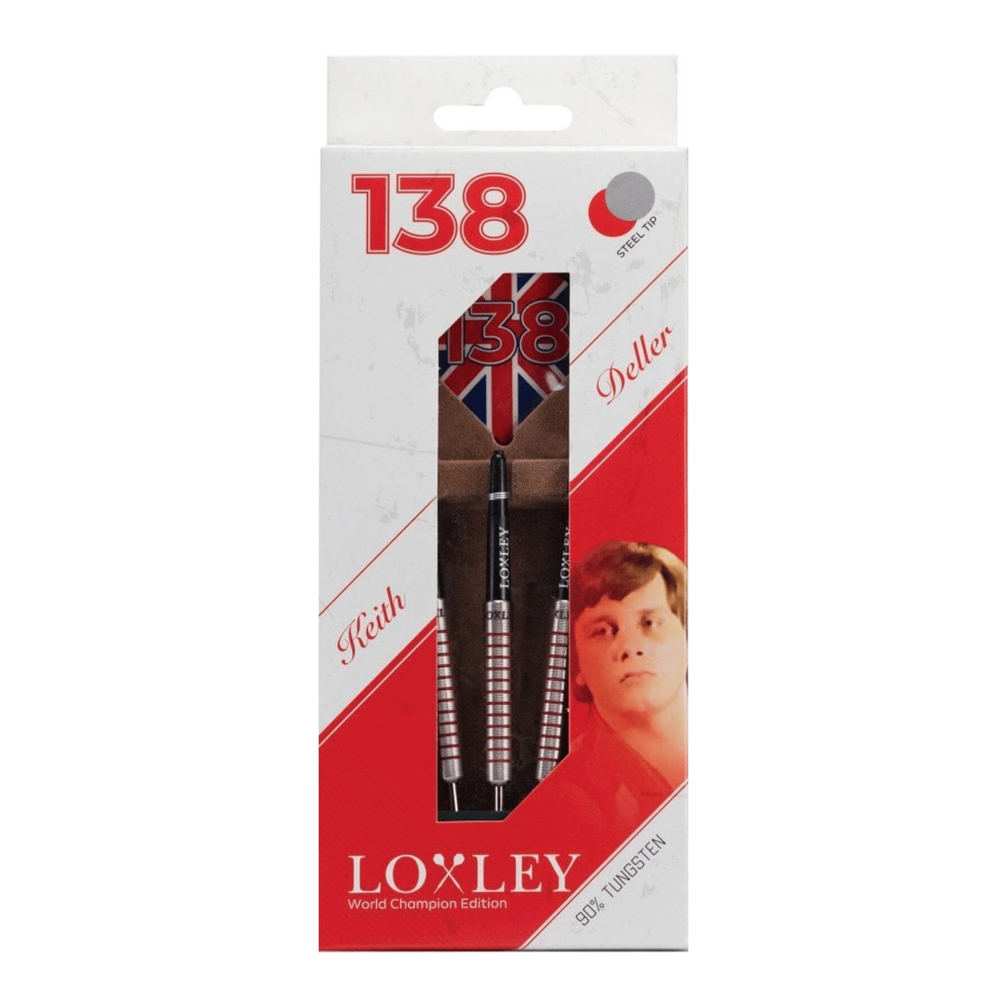 Keith Deller - 90% Tungsten Steel Tip Darts