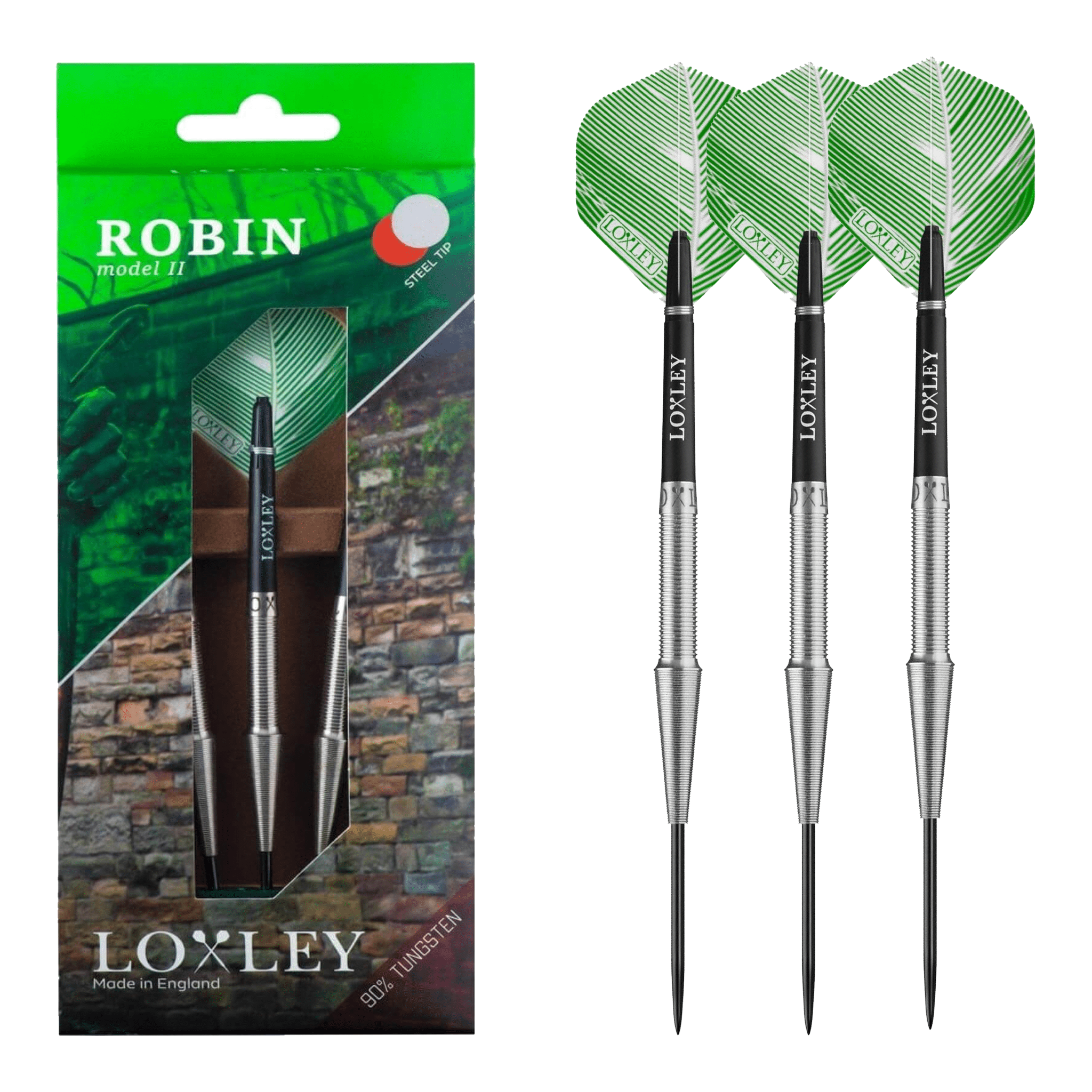 Robin MK II - 90% Tungsten Steel Tip Darts