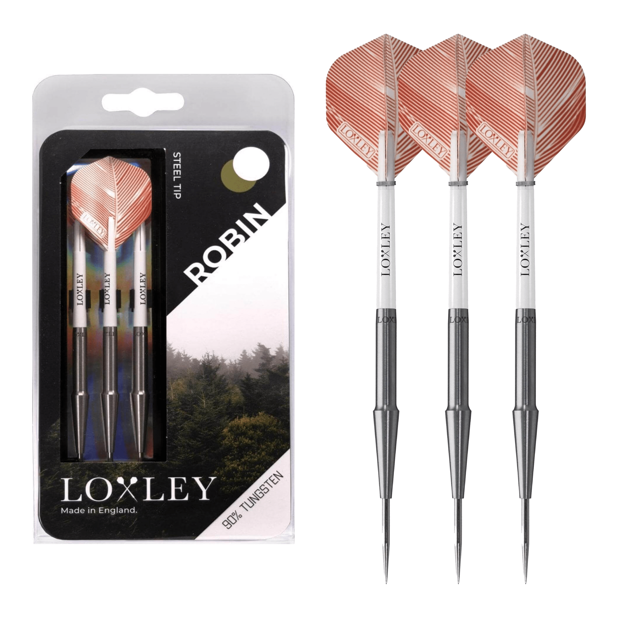 Robin MK I - 90% Tungsten Steel Tip Darts