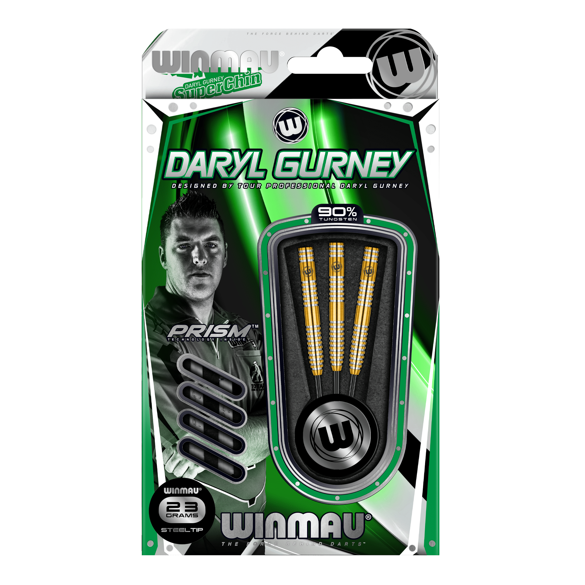 Daryl Gurney - 90% Tungsten Steel Tip Darts