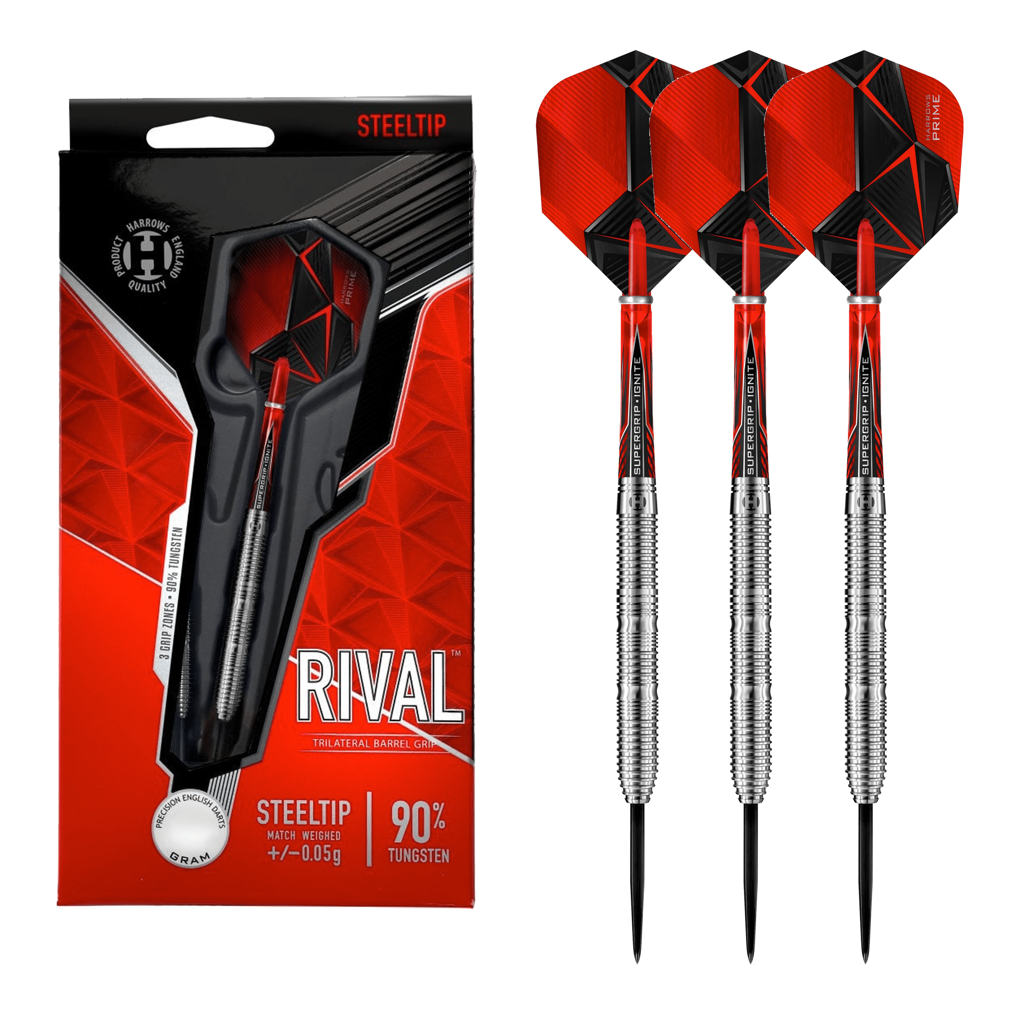 Rival - 90% Tungsten Steel Tip Darts