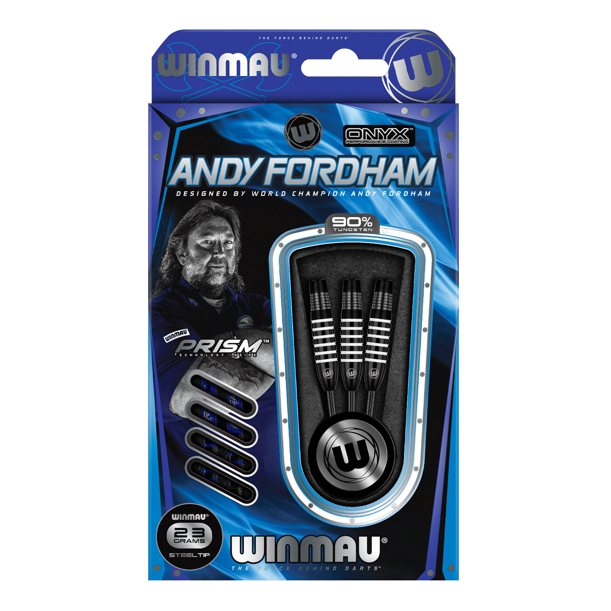 Andy Fordham - 90% Tungsten Steel Tip Darts