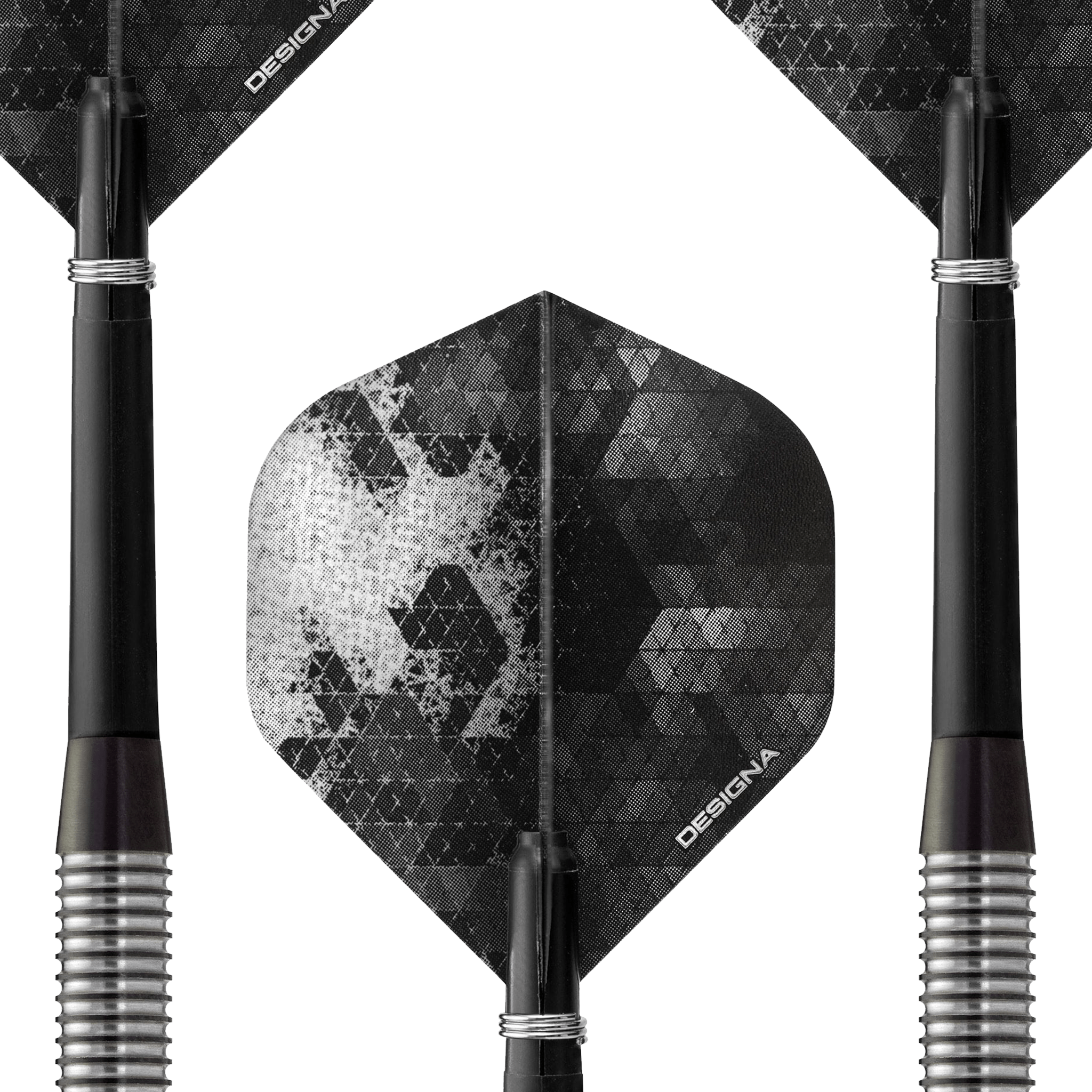 Black Shadow V2 M3 - 90% Tungsten Steel Tip Darts