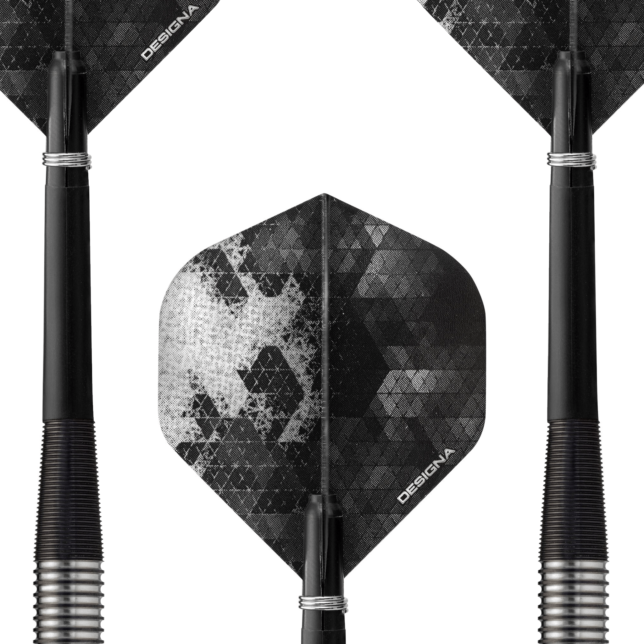 Black Shadow V2 M2 - 90% Tungsten Steel Tip Darts