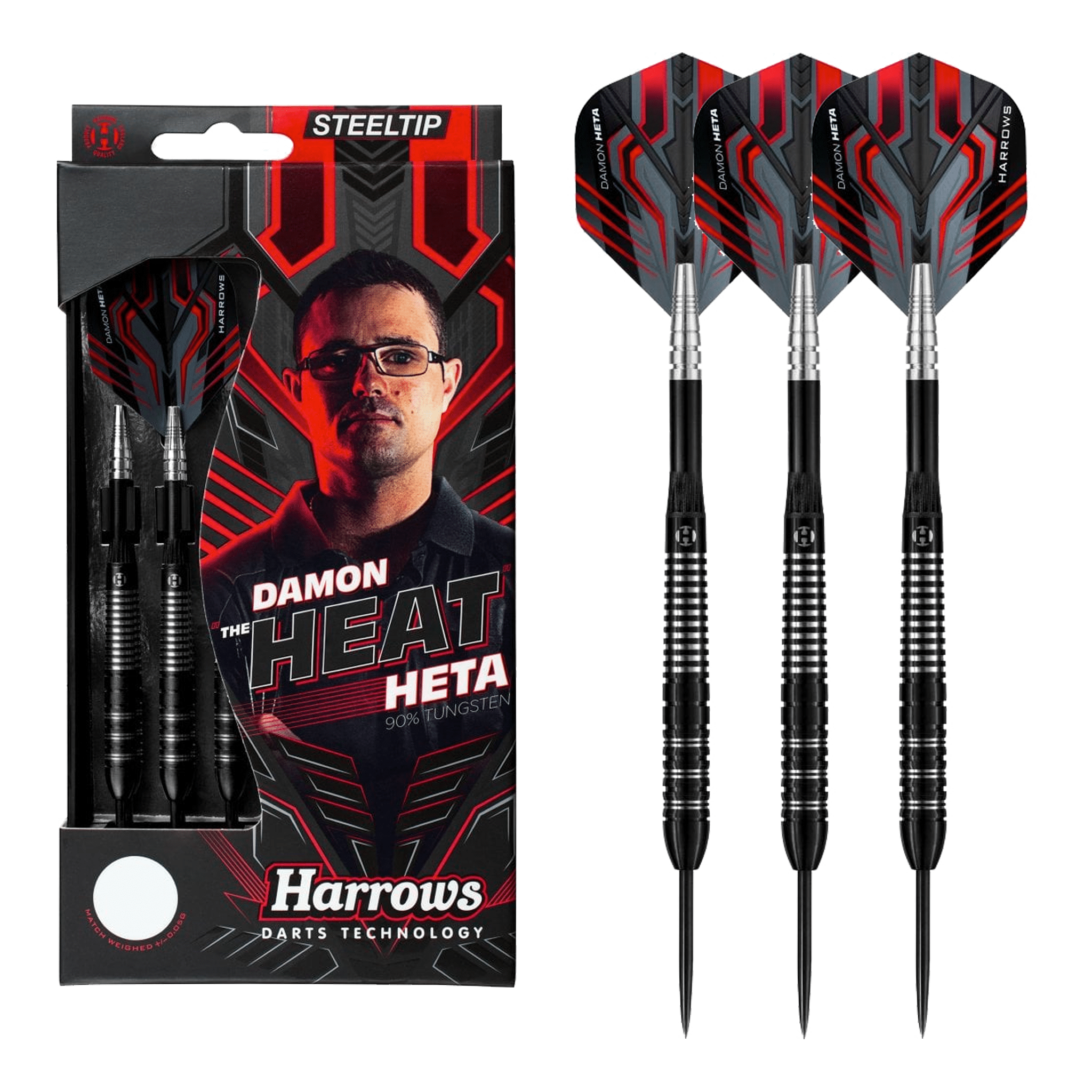 Damon Heta - 90% Tungsten Steel Tip Darts