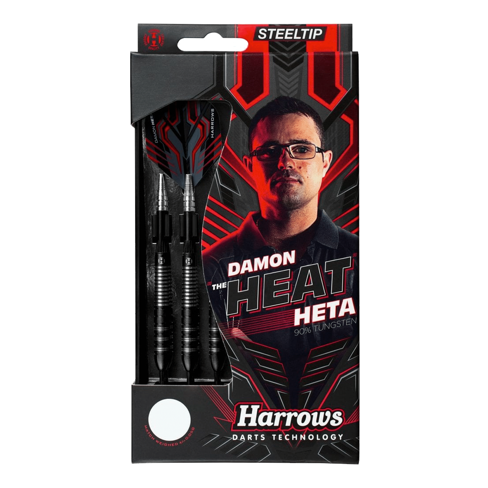 Damon Heta - 90% Tungsten Steel Tip Darts