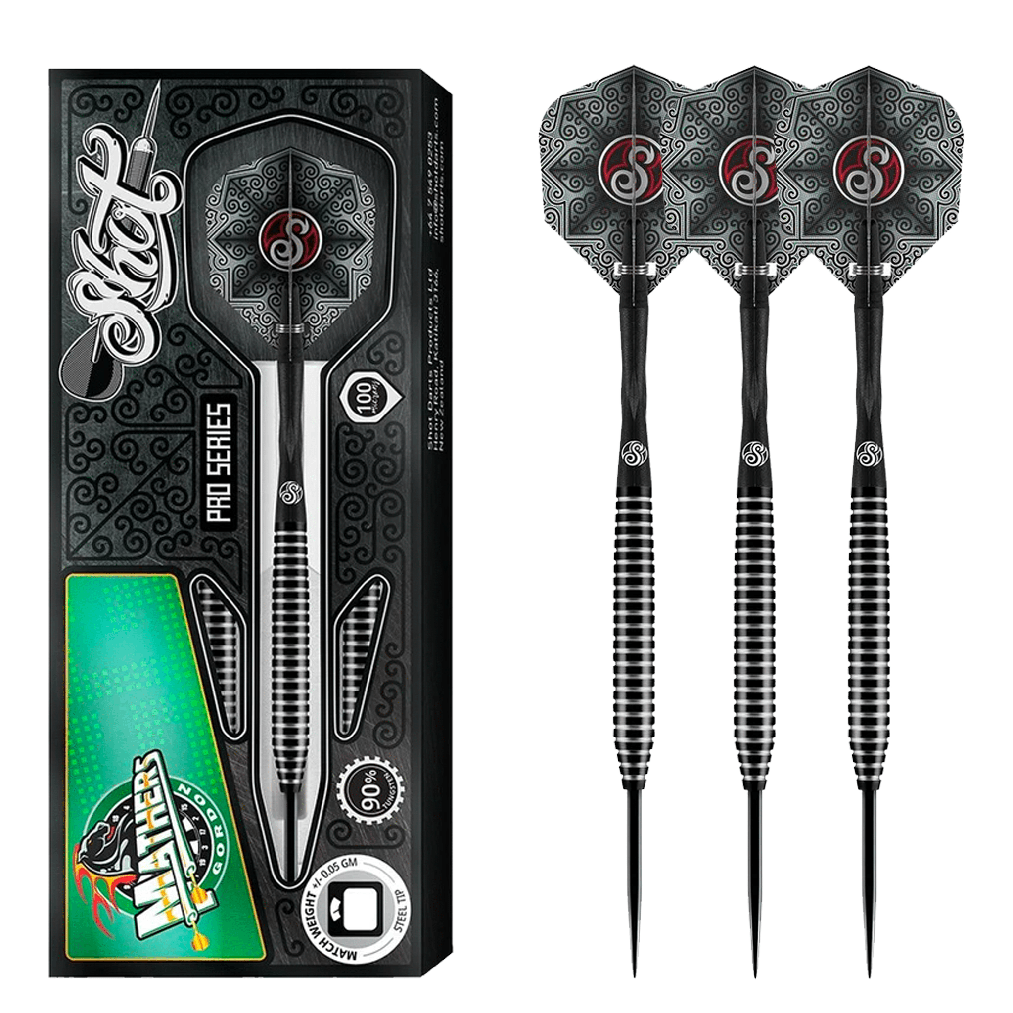 Gordon Mathers Pro Series - 90% Tungsten Steel Tip Darts