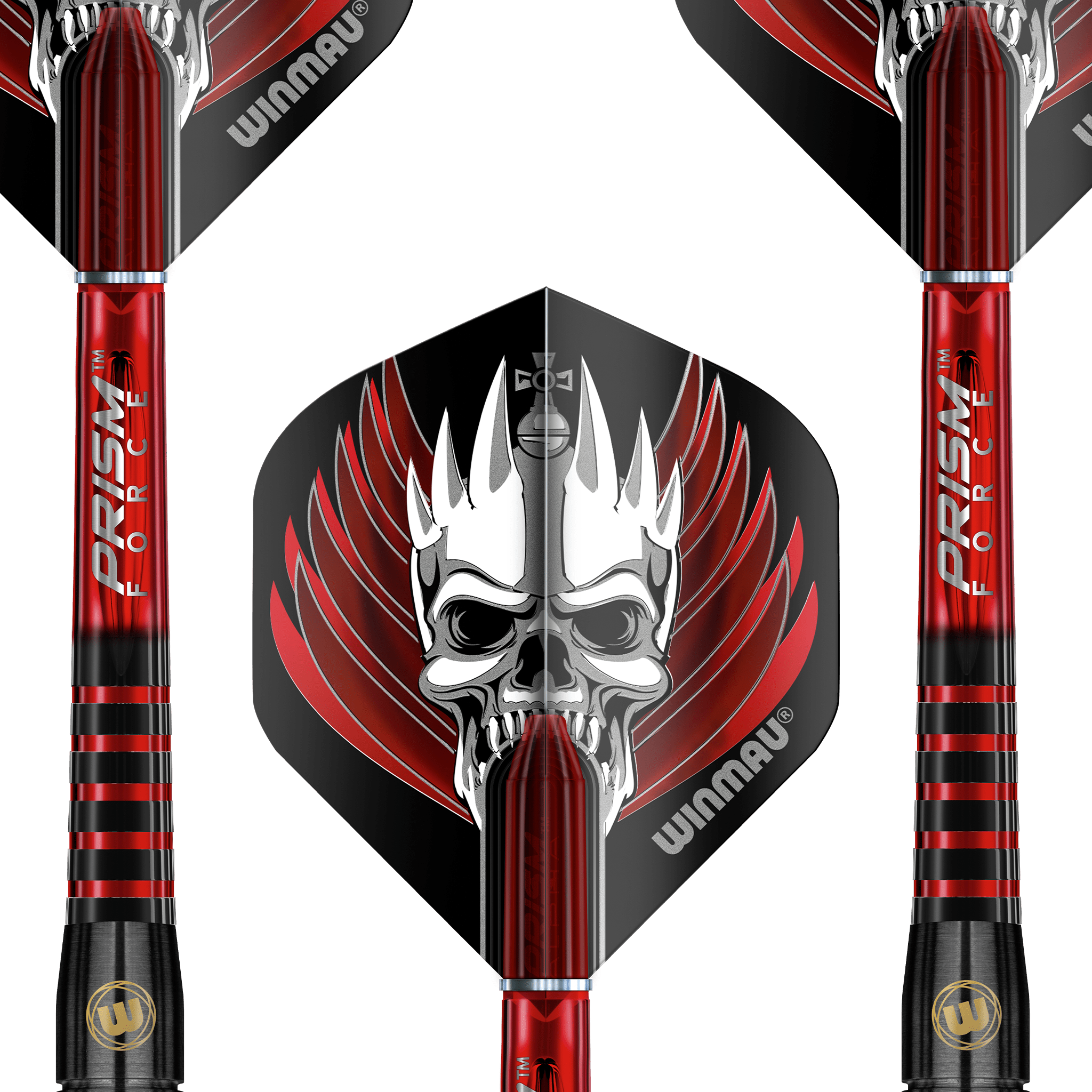 Mervyn King Black - 90% Tungsten Steel Tip Darts