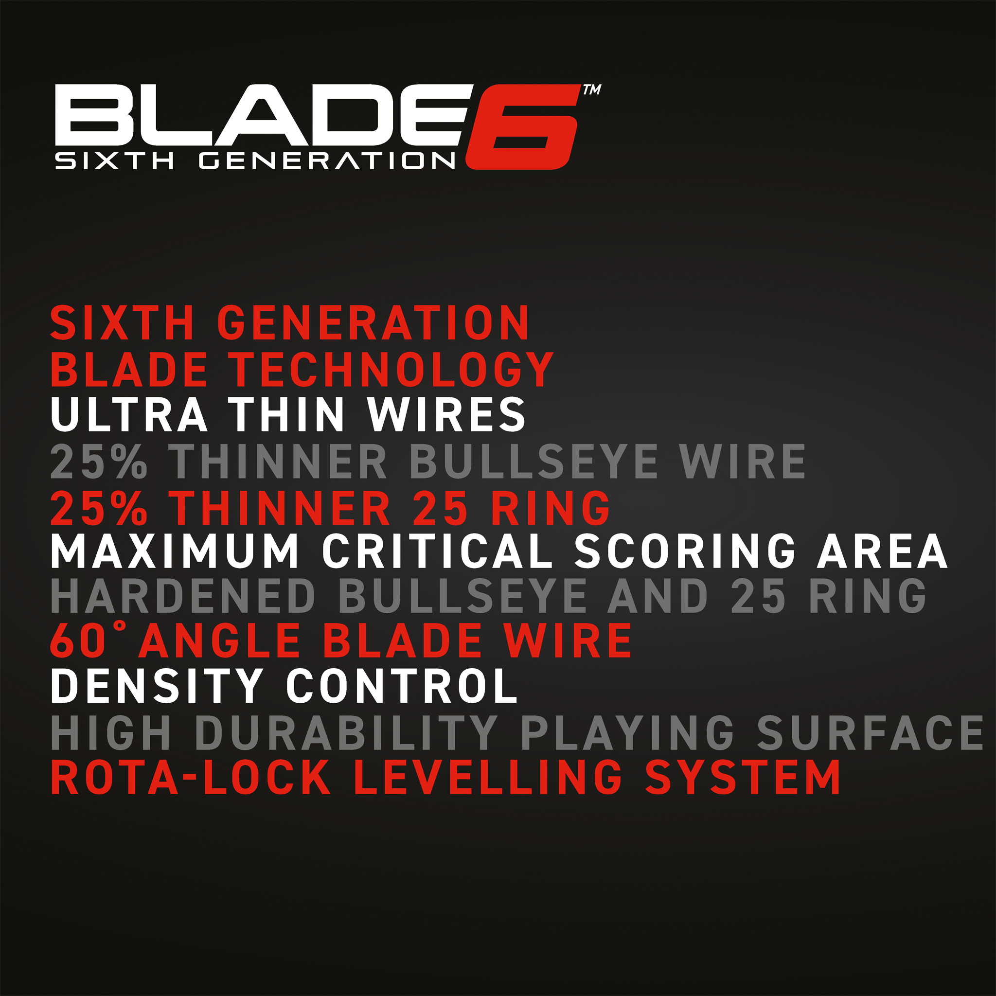 Blade 6 - Dartboard