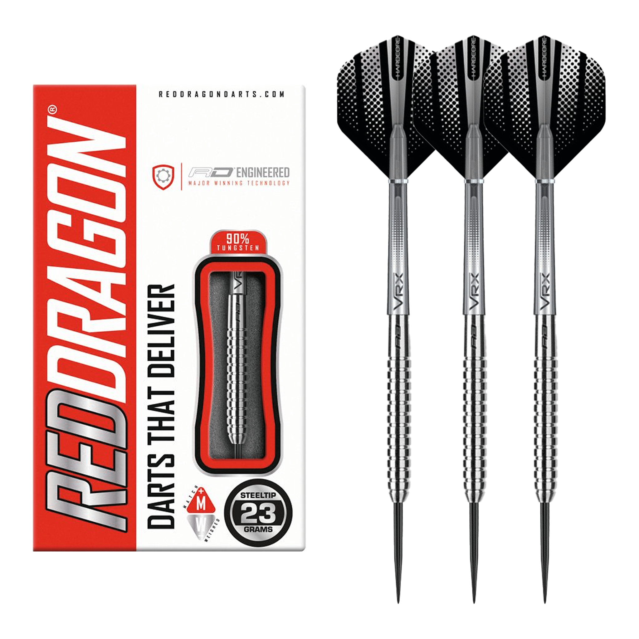 Rebel 2 - 90% Tungsten Steel Tip Darts